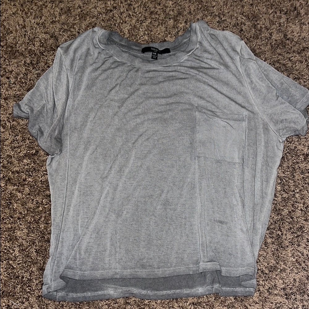 Gray Women's Casual Top
